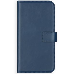 Selencia Echtleder Klapphülle Apple iPhone 11 Pro Max - Blau