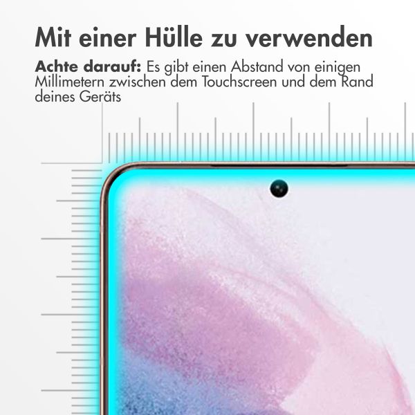 Accezz Screen Protector aus gehärtetem Glas Samsung Galaxy S21 Plus