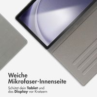 Accezz Classic Klapphülle Samsung Galaxy Tab A11 Plus - Braun