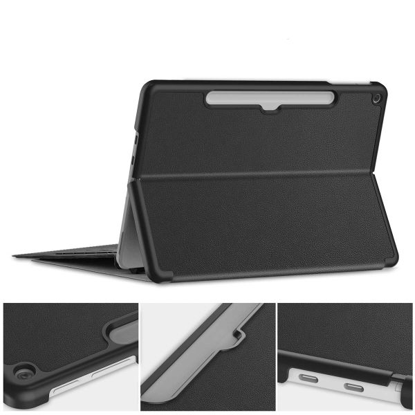 Accezz Trifold Klapphülle Microsoft Surface Pro 12 - Schwarz