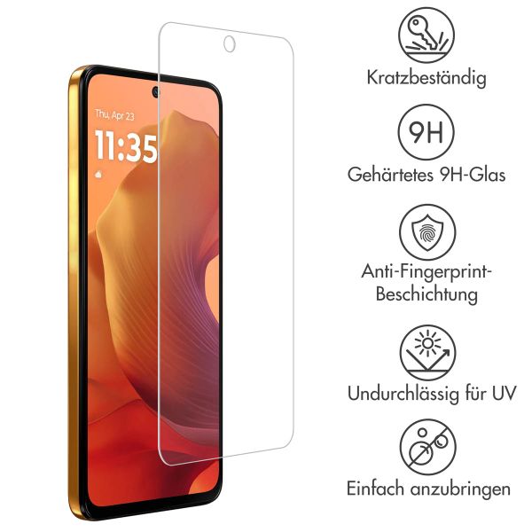 Accezz Screen Protector aus gehärtetem Glas Motorola Moto G56