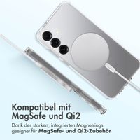 Accezz Xtreme Impact Backcover mit MagSafe Samsung Galaxy S25 Plus - Transparent