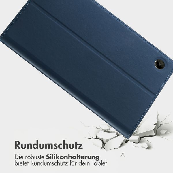 Accezz Classic Klapphülle Samsung Galaxy Tab A11 Plus - Dunkelblau