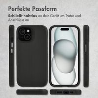 Accezz Tough Back Cover mit MagSafe Apple iPhone 15 - Schwarz
