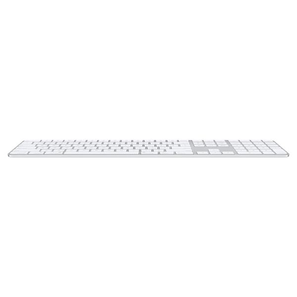 Apple Magic Keyboard mit Numerisches Tastenfeld und Touch ID - Kabellose Tastatur - QWERTY / US - Weiß