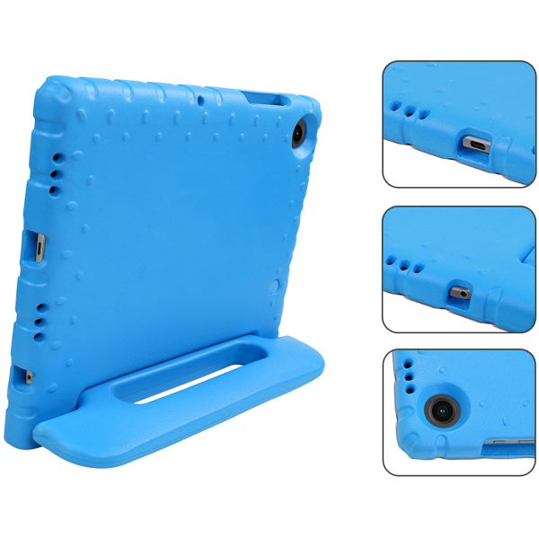 Accezz SchutzHülle mit Handgriff kindersicher Samsung Galaxy Tab A8 - Blau