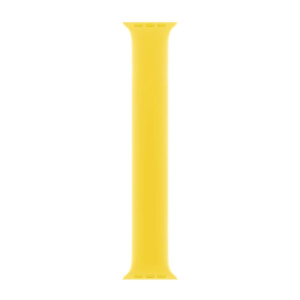 Apple Silikon Solo Loop für  Apple Watch | 38/40/41/42 mm - Größe 3 - Canary Yellow