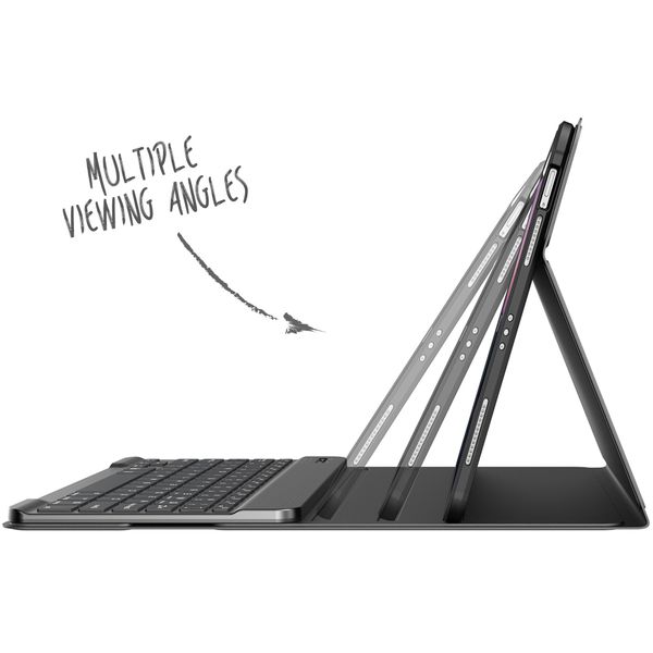 Accezz Bluetooth Keyboard Klapphülle Apple iPad Air 11 Zoll (2026) M4 / (2025) M3 / (2024) M2 / Air 5 (2022) / Air 4 (2020) / Pro 11 (2018/2020/2021/2022) - QWERTY / NL - Schwarz