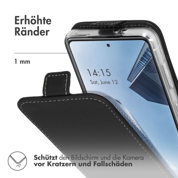 Accezz Flip Case Samsung Galaxy S21 - Schwarz