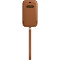 Apple Ledersleeve MagSafe Apple iPhone 12 (Pro) - Saddle Brown