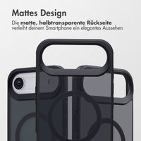 Accezz Rugged Frosted Back Cover mit MagSafe Apple iPhone Air - Schwarz