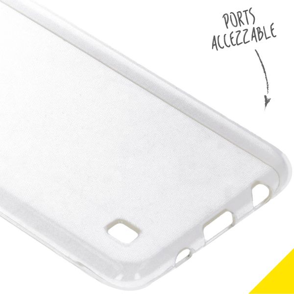 Accezz Clear TPU Backcover Samsung Galaxy A10 - Transparent
