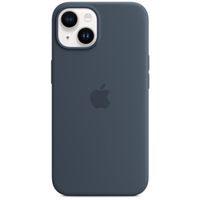 Apple Silikon-Case MagSafe Apple iPhone 14 - Storm Blue