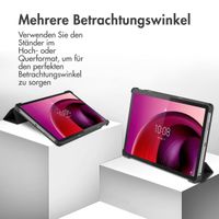 Accezz Trifold Klapphülle Lenovo Tab M10 5G - Schwarz