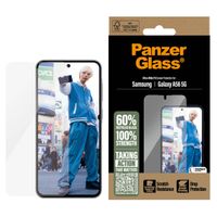PanzerGlass Ultra-Wide Fit Antibakterieller Displayschutz mit Applikator Samsung Galaxy A56