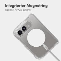 Accezz Xtreme Impact Backcover mit MagSafe Apple iPhone Duo - Transparent