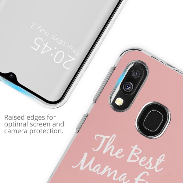 Gestalte deine eigene Clear Case Samsung Galaxy A20e - Transparent
