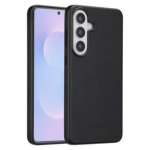 Accezz MagSafe Leather Backcover Samsung Galaxy S26 Plus - Onyx Black